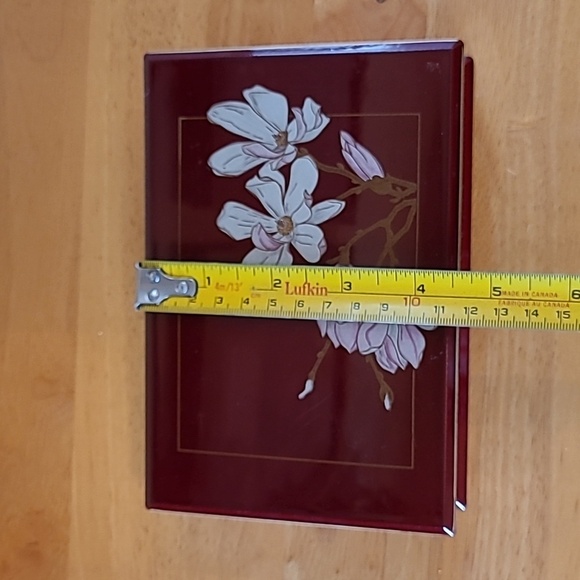 OTAGIRI Vintage 'Magnolia' Decorative Notepad Holder Box - Picture 14 of 16